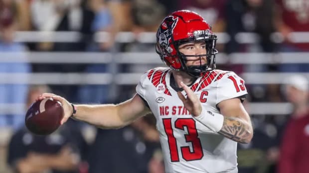 North Carolina State QB Devin Leary